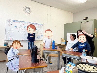 3月の誕生会🎂手作りベビーカステラでお祝い！